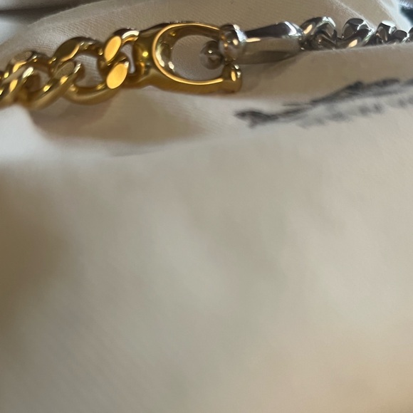 Coach two-tone bracelet - Picture 3 of 10